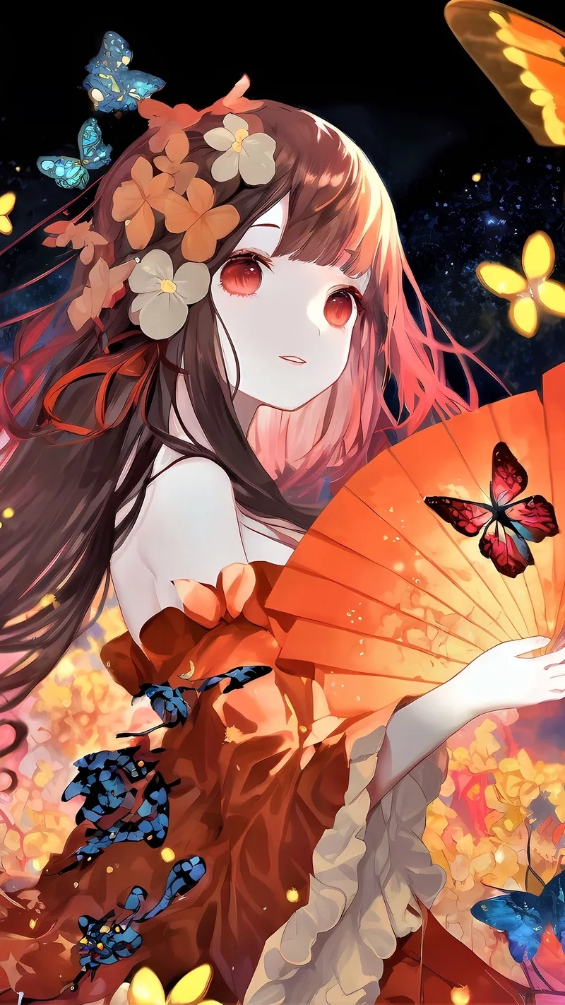 Hình ảnh anime girl dễ thương chibi đáng yêu khiến tim tan chảy