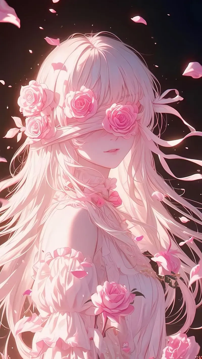 Hình ảnh anime girl dễ thương cười tươi khiến bạn vui vẻ cả ngày