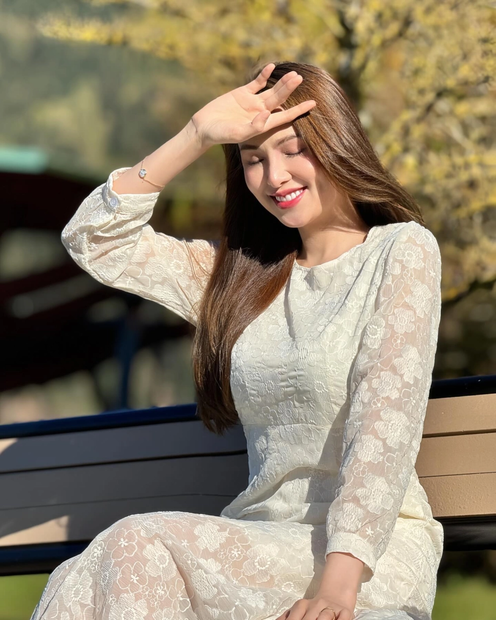 Nhan sắc quyến rũ của hh diem huong trong bộ ảnh thời trang