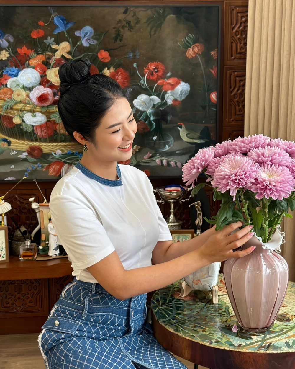 Nét đẹp thuần Việt của ngọc hân hoa hậu chinh phục mọi ánh mắt người hâm mộ