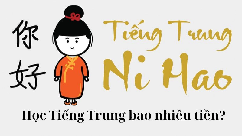 Chi phí cho 1 khóa học Tiếng Trung 