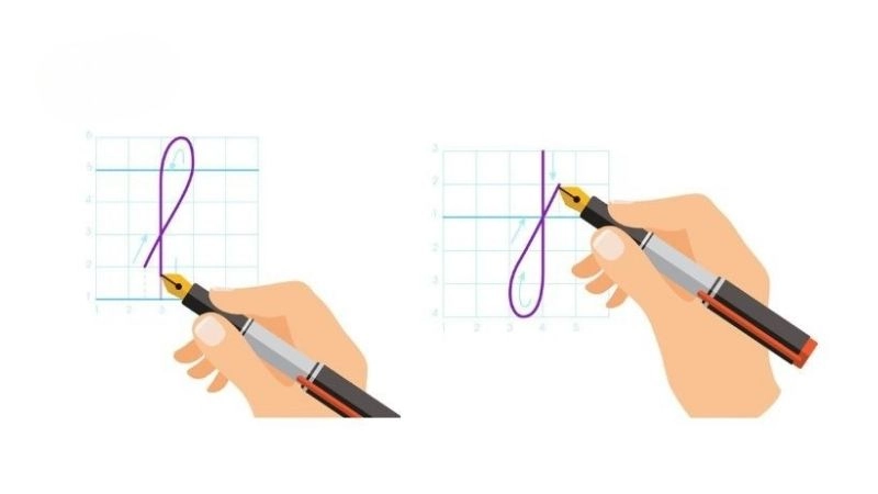 Nét khuyết cơ bản gồm nét khuyết trên và khuyết dưới