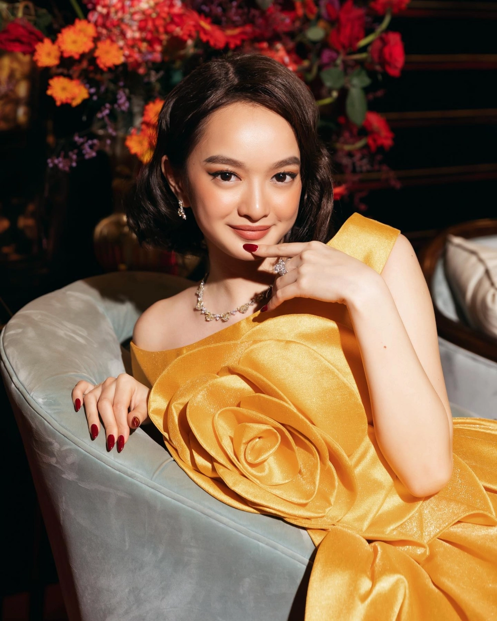 Sự dễ thương và đáng yêu thể hiện rõ trong ảnh gái cute dễ thương