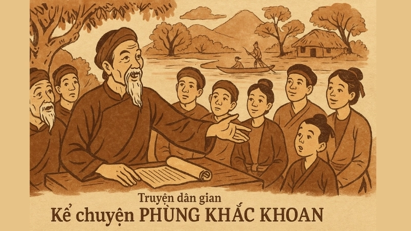 Tóm tắt Truyện dân gian - Kể chuyện Phùng Khắc Khoan đầy đủ
