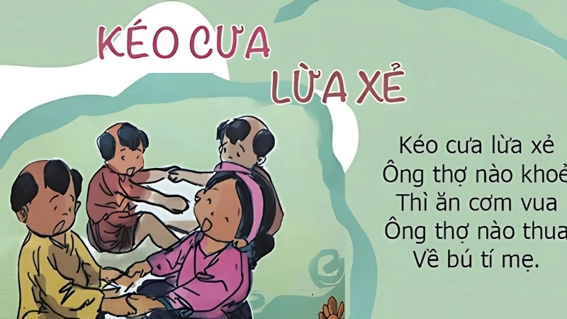 Bài đồng dao Kéo cưa lừa xẻ và ý nghĩa giáo dục sâu sắc
