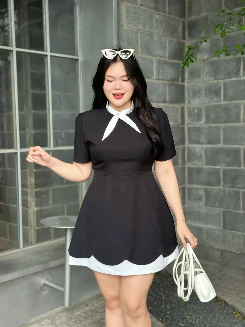Hình ảnh cô gái mập dễ thương vẽ tay miễn phí cho bạn tha hồ sáng tạo