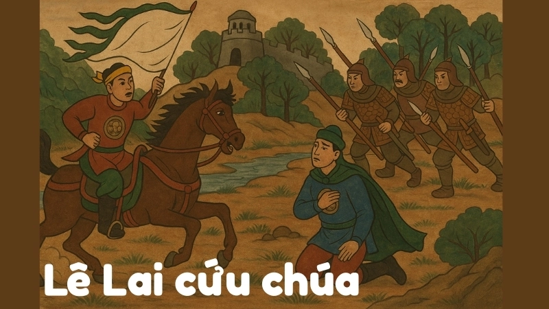Tóm tắt Truyện dân gian - Lê Lai cứu chúa ngắn gọn nhất