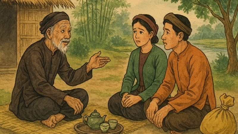 Truyện cổ tích Việt Nam - Mưu ông cụ Si Ruộc tóm tắt