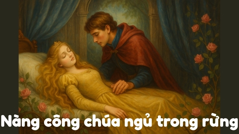Tóm tắt truyện cổ tích nước ngoài - Nàng công chúa ngủ rừng