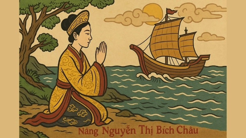 Tóm tắt Truyện dân gian - Nàng Nguyễn Thị Bích Châu hay nhất