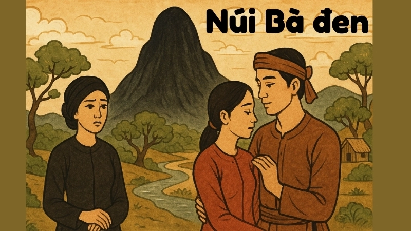 Tóm tắt Truyện dân gian - Núi Bà Đen hay nhất hiện nay