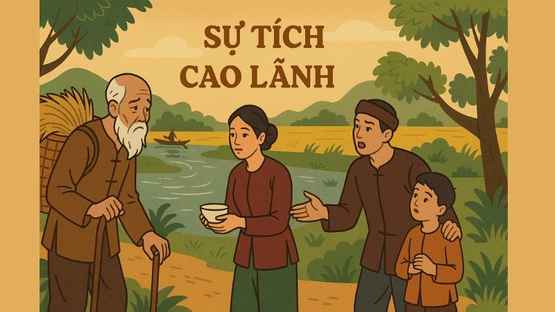 Tóm tắt truyện dân gian - Sự tích Cao Lãnh đầy đủ nhất