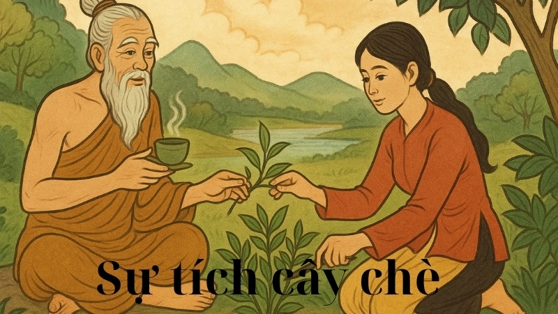 Tóm tắt truyện cổ tích Việt Nam - Sự tích cây chè hay nhất