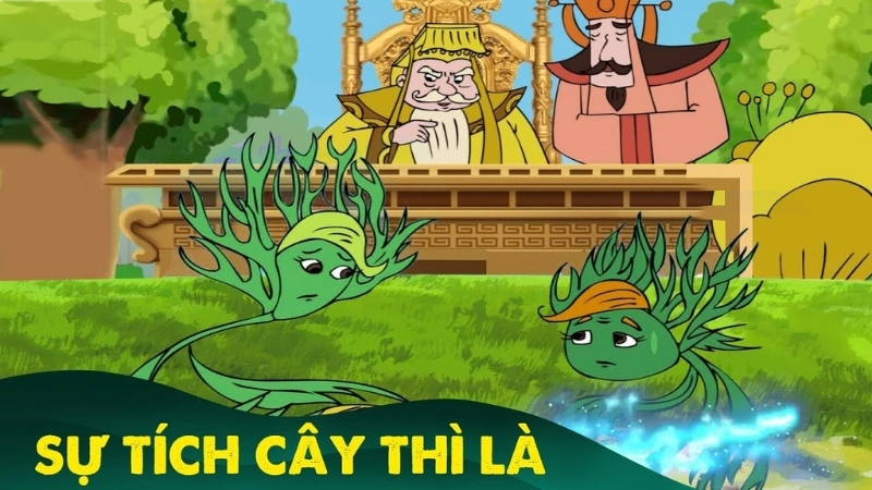 Tóm tắt truyện cổ tích Việt Nam - Sự tích cây Thì Là