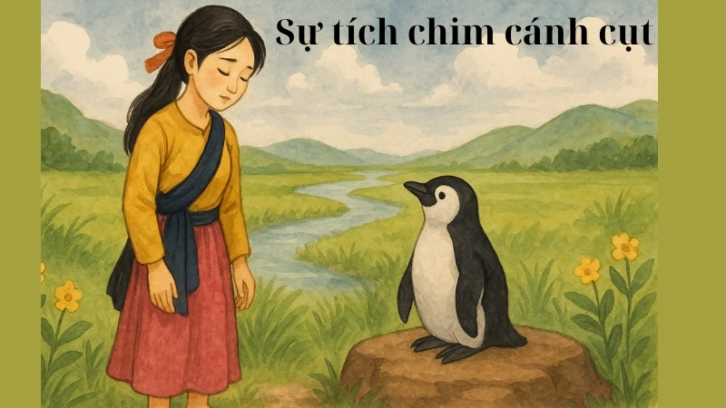 Tóm tắt truyện cổ tích Việt Nam – Sự tích chim cánh cụt