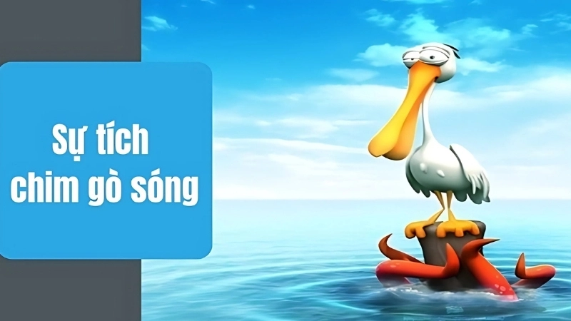Tóm tắt truyện cổ tích Việt Nam - Sự tích chim gò sóng