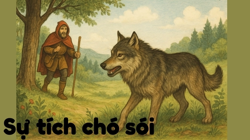 Tóm tắt truyện cổ tích nước ngoài – Sự tích chó sói hay nhất