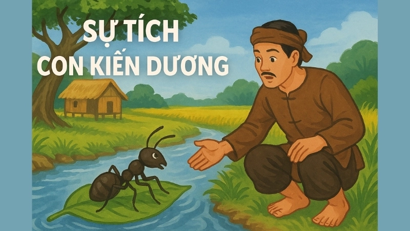 Tóm tắt truyện cổ tích Sự tích con kiến Dương hay nhất