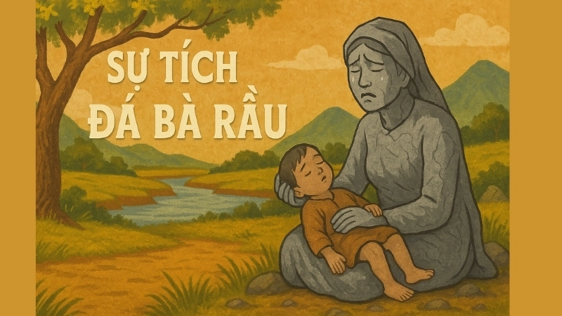 Tóm tắt truyện cổ tích Việt Nam – Sự tích đá Bà Rầu