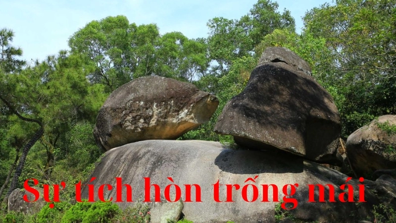 Tóm tắt truyện cổ tích Việt Nam - Sự tích hòn Trống Mái