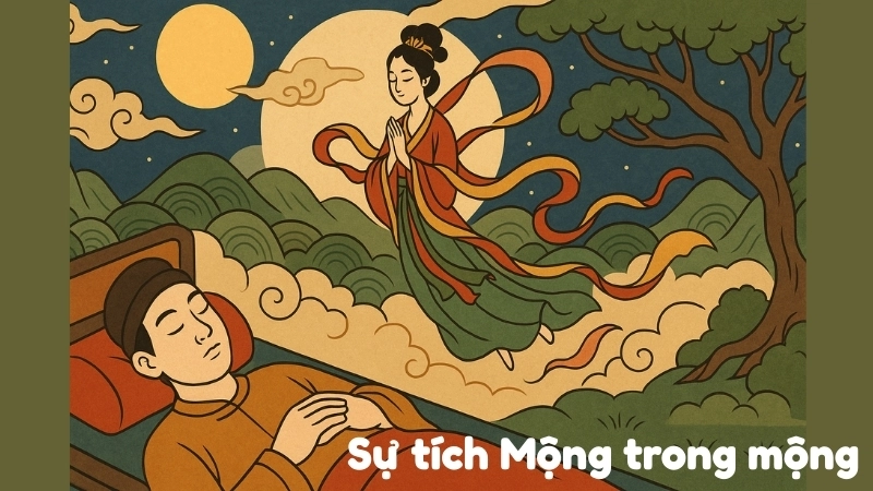 Tóm tắt Truyện dân gian - Sự tích Mộng trong mộng ngắn gọn