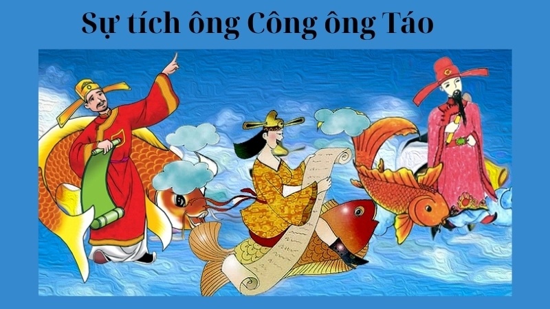 Tóm tắt truyện cổ tích Việt Nam - Sự tích ông Công ông Táo