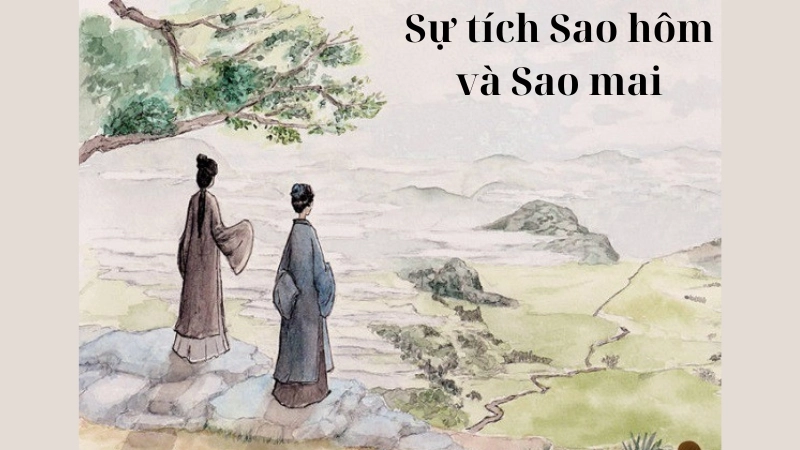 Tóm tắt truyện Sự tích Sao Hôm và Sao Mai đầy đủ nhất