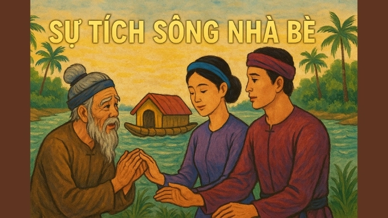 Tóm tắt truyện cổ tích Việt Nam – Sự tích sông Nhà Bè