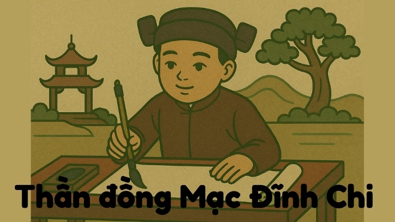 Tóm tắt Truyện dân gian - Thần đồng Mạc Đĩnh Chi ngắn gọn