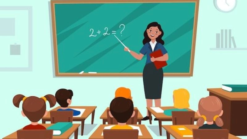 Sưu tầm 2 câu thơ về cô giáo ngắn gọn