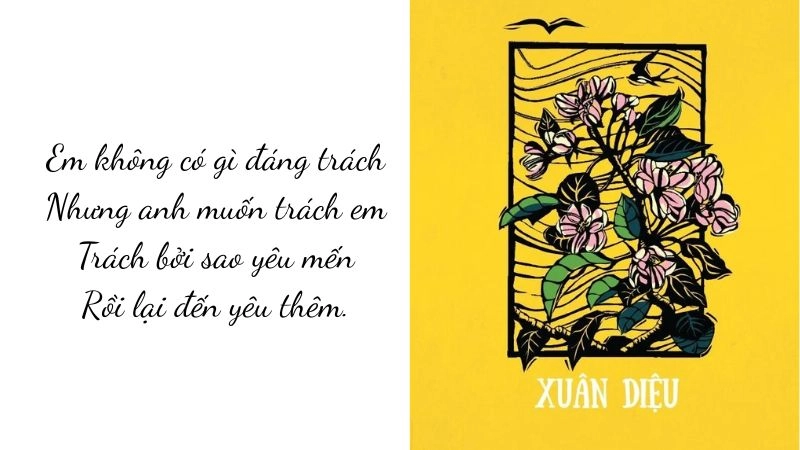 Những dòng thơ da diết về mối tình không đạt được kết quả