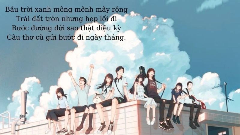 Thơ tự do về tình bạn là tuyển tập những bài thơ hay và cảm xúc của tác giả. Tình bạn luôn là thứ tình cảm đẹp và thiêng liêng đối với mỗi người.