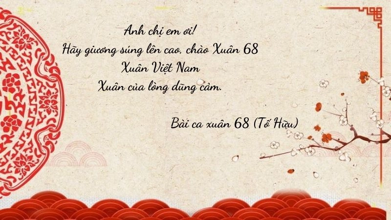 thơ tự do hay nhất về ngày tết
