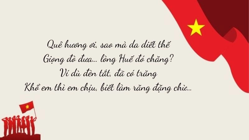 Tình yêu quê hương đất nước là đề tài được nhiều nhà thơ