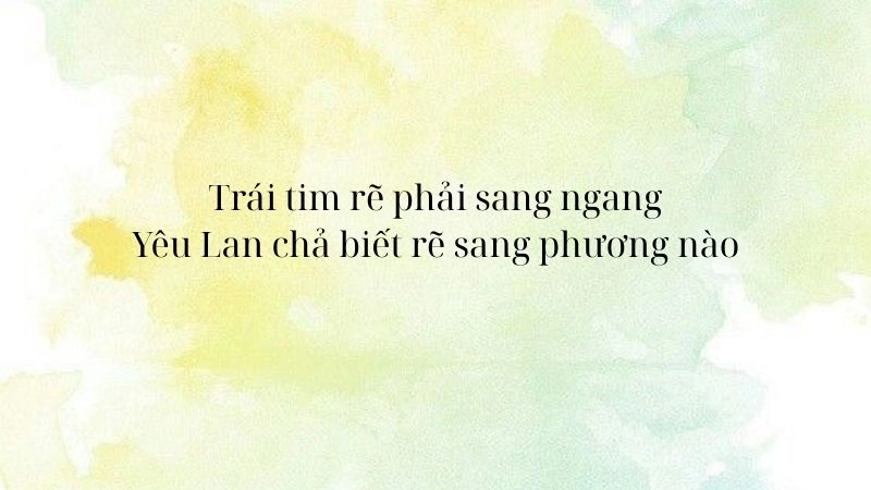 Thơ thả thính con gái trên Lan ngắn gọn
