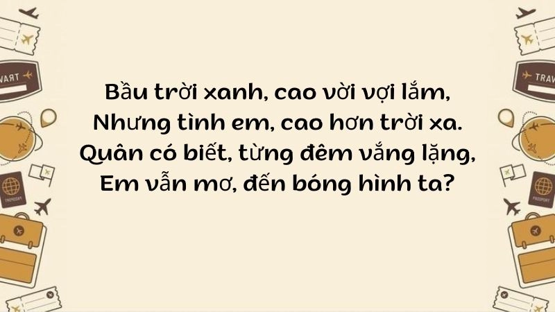 thả thính tên Quân vừa hài hước vừa dí dỏm