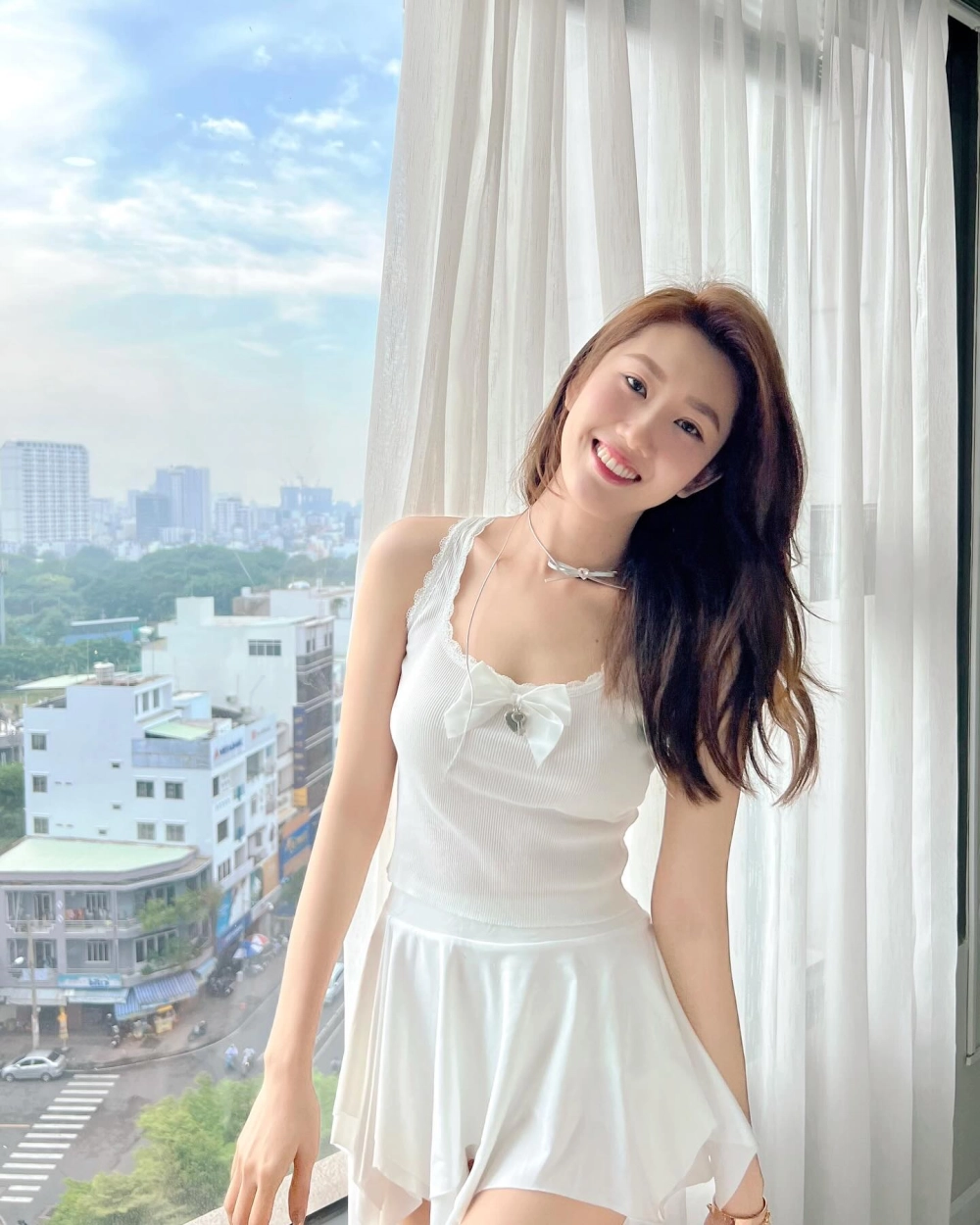 Thuý Ngân 7 Nụ Cười Xuân ghi dấu ấn bởi sự duyên dáng, đáng yêu