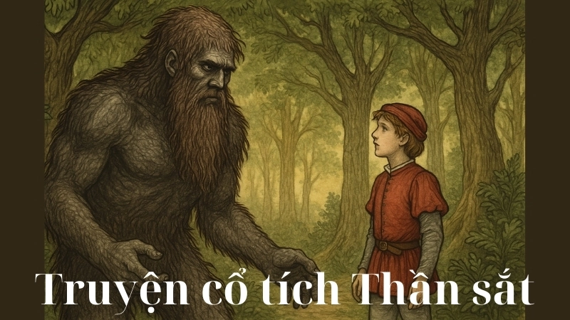 Tóm tắt truyện cổ tích Việt Nam - Thần Sắt đầy đủ