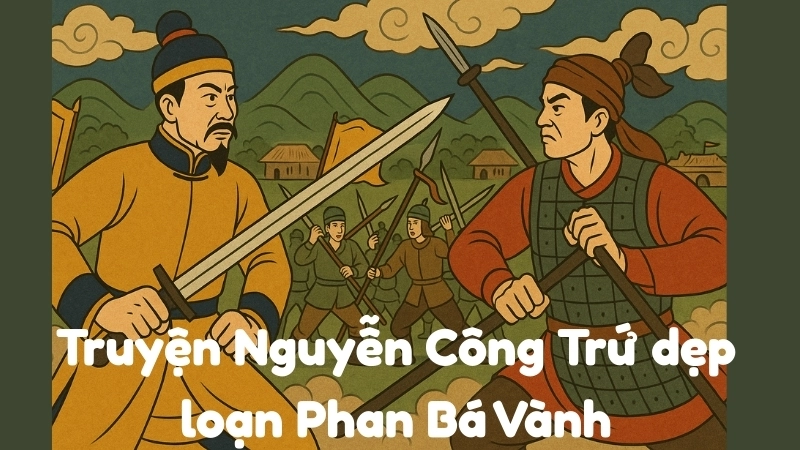Truyện Nguyễn Công Trứ dẹp loạn Phan Bá Vành ngắn gọn