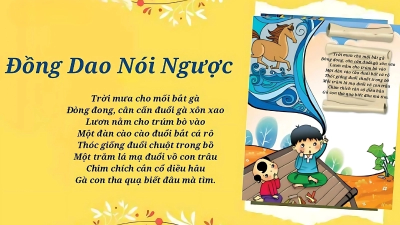 Bài thơ vè nói ngược