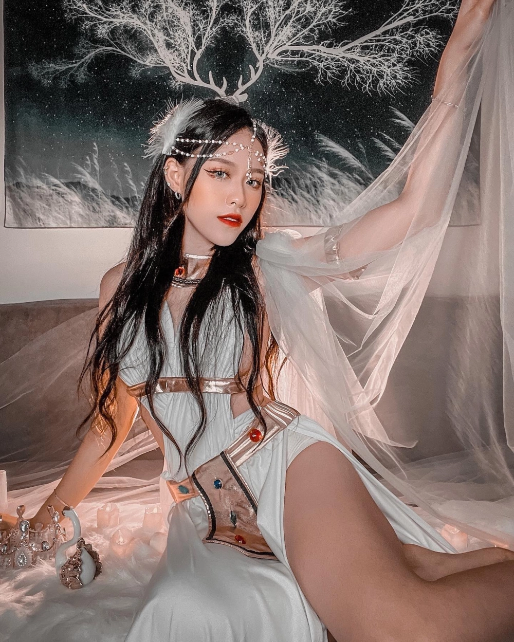 Trà đặng 100 đô từng viral với thử thách đổi diện mạo